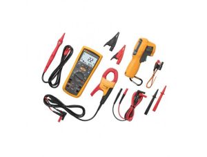 Комплект мультиметр-мегомметр + токовые клещи + пирометр 1587KIT/62MAX+ FC Fluke