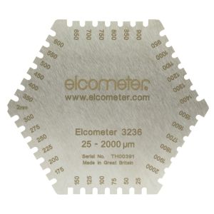 Гексагональная гребенка для измерения толщины мокрого слоя Elcometer 3236